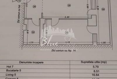Apartament cu 2 camere în Nord