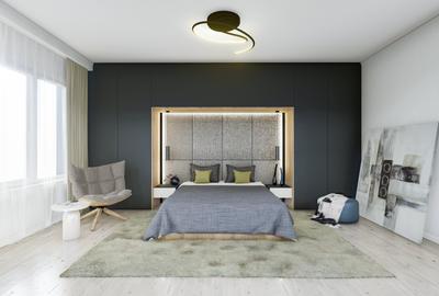 Penthouse cu 4 camere decomandat în Tractorul