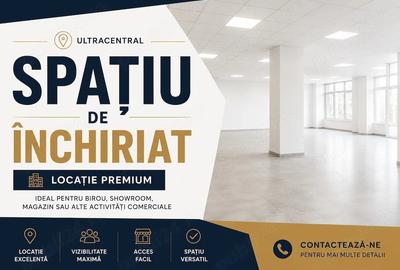 Spațiu comercial, de 372 mp, în Ultracentral