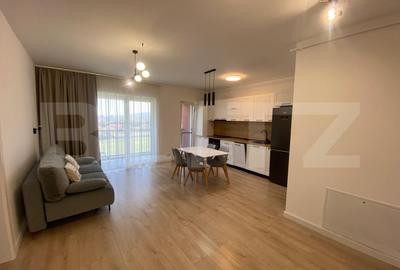 Apartament cu 2 camere semidecomandat, mobilat în Florești