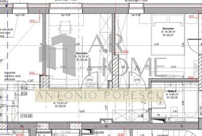 Apartament cu 3 camere decomandat în Albert - 21