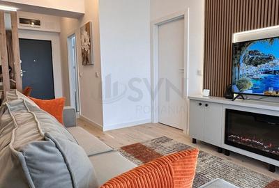 Apartament cu 2 camere semidecomandat, mobilat în Pipera - 5
