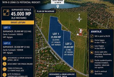 Teren de 45000 mp, în Agigea - 1