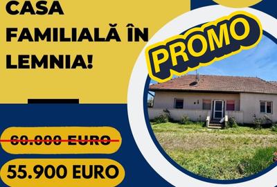 Casă individuală cu 2 camere cu Teren 1545 Mp în Lemnia - 1