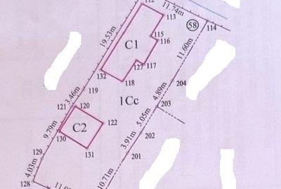 Teren Construcții intravilan de 1230 mp, în Mărăței - 2