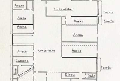 Casă cu 5 camere cu Teren 2877 Mp în Central