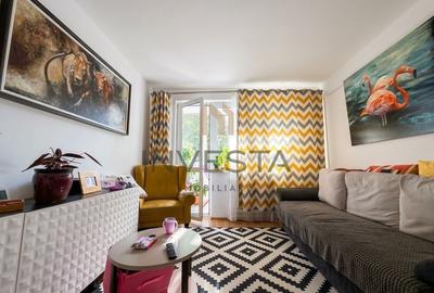 Apartament cu 2 camere semidecomandat, mobilat în Central