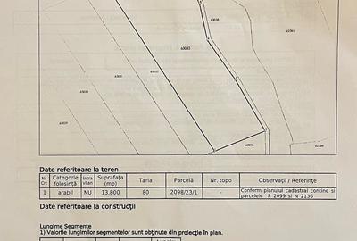 Teren de 13800 mp, în Boureni (Târgu Frumos)