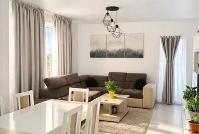 Apartament cu 2 camere semidecomandat, mobilat în Apahida