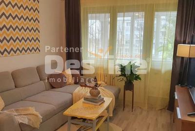 Apartament cu 2 camere semidecomandat, mobilat în Crângași