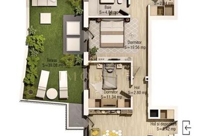 Apartament cu 4 camere în Grigorescu - 1
