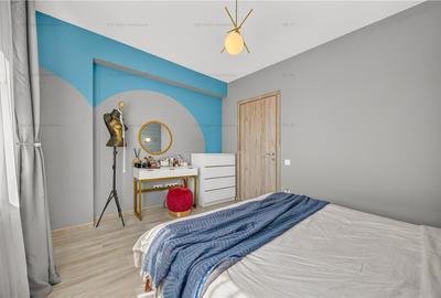 Apartament cu 2 camere decomandat, mobilat în Tractorul - 9