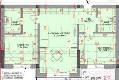 Apartament cu 3 camere semidecomandat în Theodor Pallady - 2