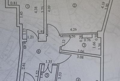 Apartament cu 2 camere decomandat în Central