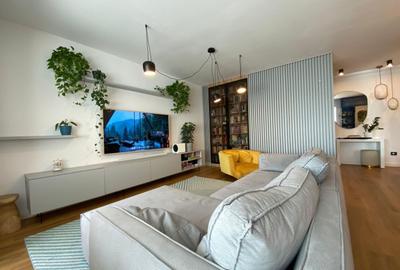 Apartament cu 4 camere decomandat, mobilat în Băneasa