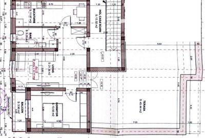 Apartament cu 2 camere semidecomandat în Chișoda