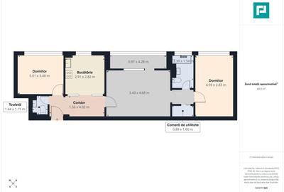 Apartament cu 3 camere nedecomandat, mobilat în Circumvalațiunii - 15