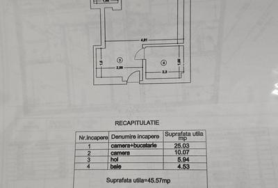 Apartament cu 2 camere decomandat în Tătărași - 6