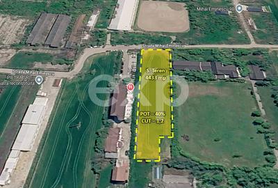 Teren Construcții intravilan de 4433 mp, în Tâncăbești