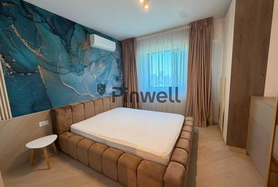 Apartament cu 3 camere semidecomandat, mobilat în Pipera