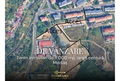 Teren Construcții intravilan de 8000 mp, în Nord-Vest - 1