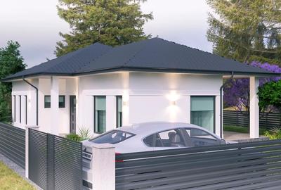 Casă individuală cu 3 camere cu Canalizare în Miroslava