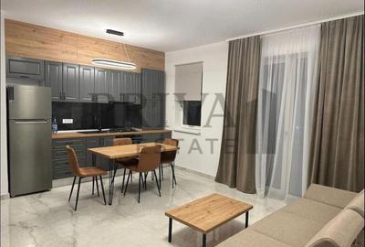 Apartament cu 2 camere semidecomandat, mobilat în Giroc