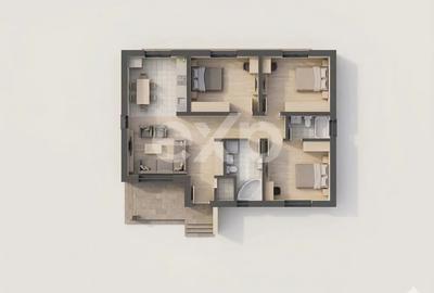 Casă cu 4 camere cu Teren 280 Mp în Trivale