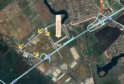 Teren Construcții intravilan de 7790 mp, în Chitila - 1