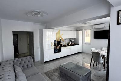 Apartament cu 2 camere semidecomandat, mobilat în Voluntari