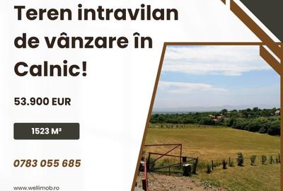 Teren agricol intravilan de 1523 mp, în Calnic - 1