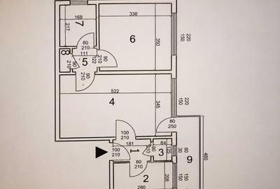 Apartament cu 2 camere semidecomandat în Pajura