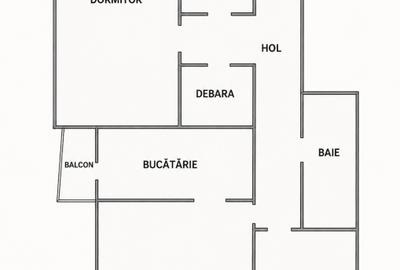 Apartament cu 3 camere decomandat în Mănăștur - 10