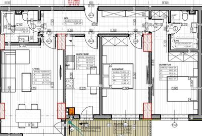 Apartament cu 3 camere în Energia