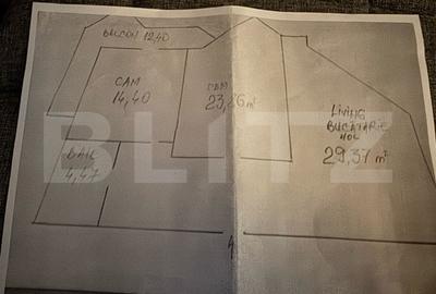 Apartament cu 2 camere decomandat, mobilat în Central