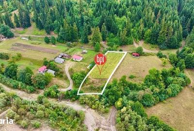 Teren de 1800 mp, în Mălini