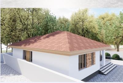 Casă cu 4 camere în Păulești
