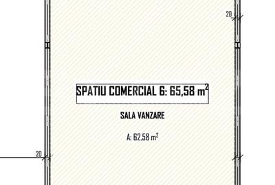 Spațiu comercial, de 65 mp, în Someșeni