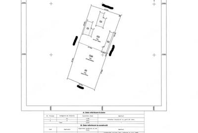 Casă cu 4 camere cu Teren 2232 Mp în Vadu Lat