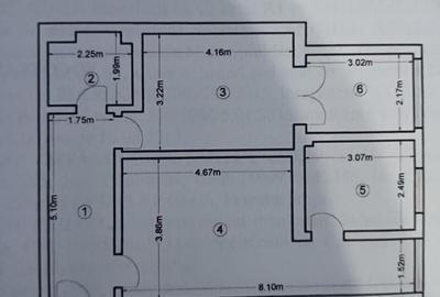 Apartament cu 2 camere semidecomandat în Valea Oltului - 6