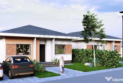 Casă cu 4 camere cu Teren 400 Mp în Tunari