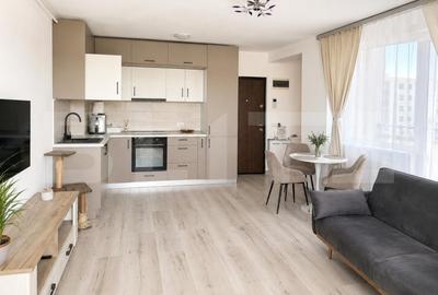 Apartament cu 2 camere decomandat, mobilat în Tractorul - 1