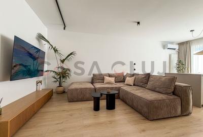 Apartament cu 3 camere decomandat, mobilat în Central