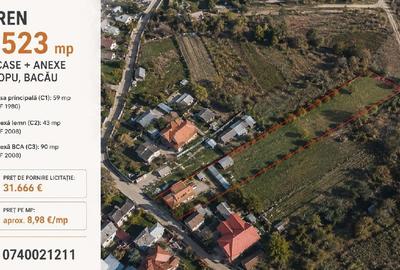Casă individuală cu 5 camere cu Teren 3523 Mp în Central