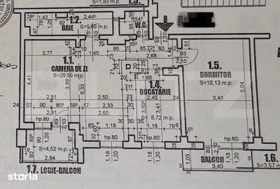 Apartament cu 2 camere decomandat în Lăpuș Argeș