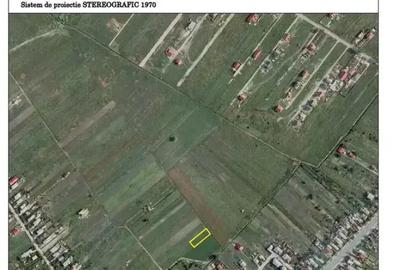 Teren de 822 mp, în Cornetu