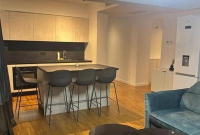 Apartament cu 2 camere semidecomandat, mobilat în Băneasa