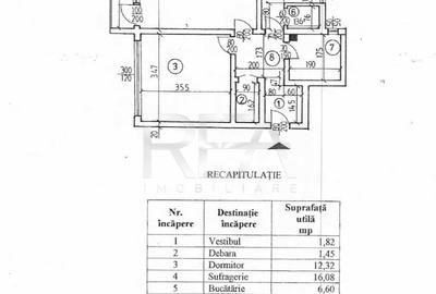 Apartament cu 2 camere decomandat, mobilat în Drumul Taberei - 7