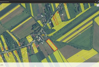 Teren agricol intravilan de 900 mp, în Merii Petchii - 1