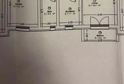 Apartament cu 2 camere decomandat în Braytim